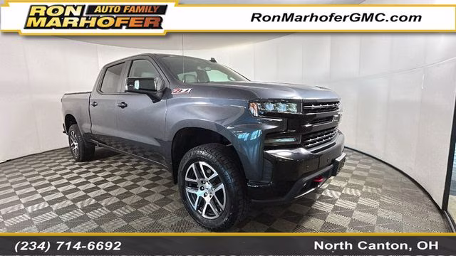 2020 Shadow Gray Metallic Chevrolet Silverado 1500 LT Trail Boss 4X4 Truck