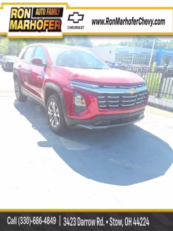 2026 Radiant Red Tintcoat Chevrolet Equinox LT AWD SUV