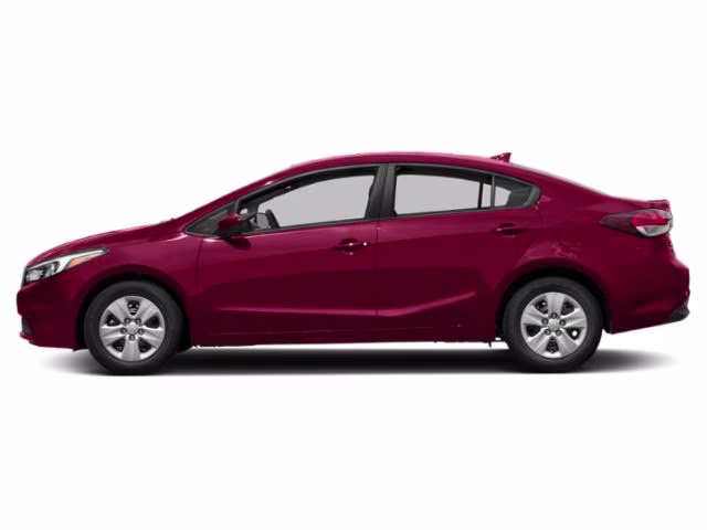2018 Garnet Red Kia Forte LX FWD Sedan