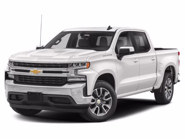 2022 Summit White Chevrolet Silverado 1500 LTD LT 4X4 Truck