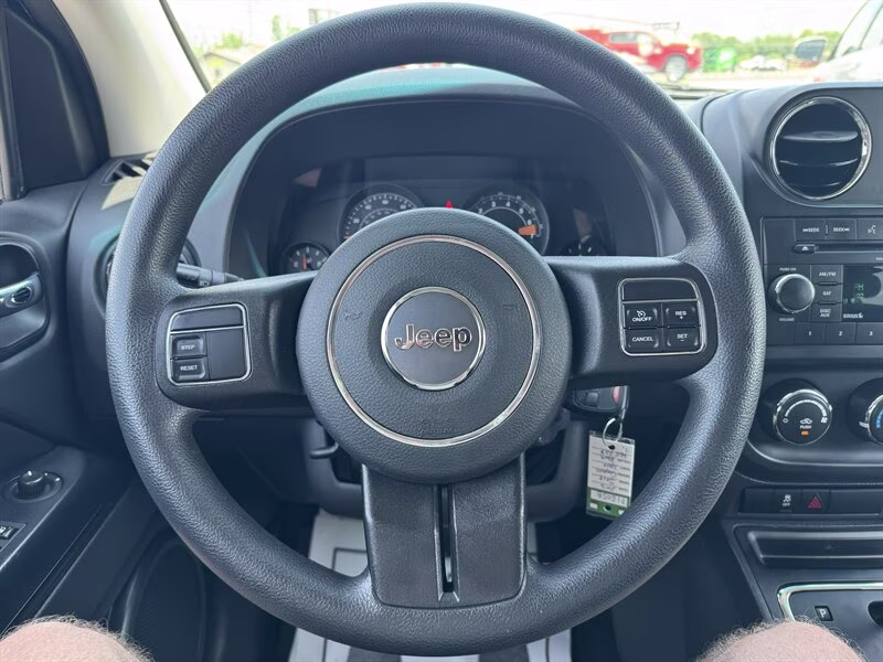 2016 Black Clear Coat Jeep Compass Sport FWD SUV