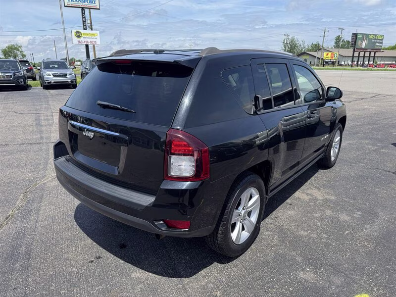 2016 Black Clear Coat Jeep Compass Sport FWD SUV