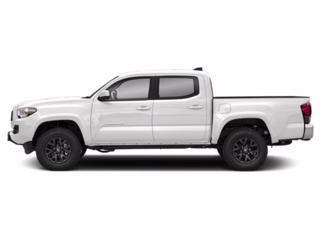 2022 White Toyota Tacoma SR5 V6 4X4 Truck