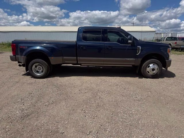 2019 Blue Jeans Metallic Ford Super Duty F-350 DRW King Ranch 4X4 Truck