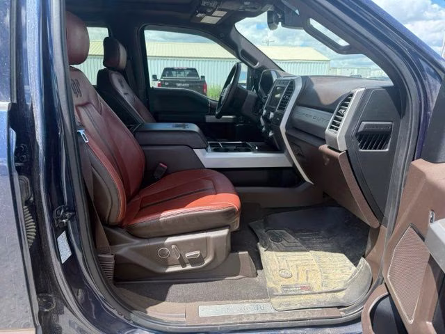 2019 Blue Jeans Metallic Ford Super Duty F-350 DRW King Ranch 4X4 Truck