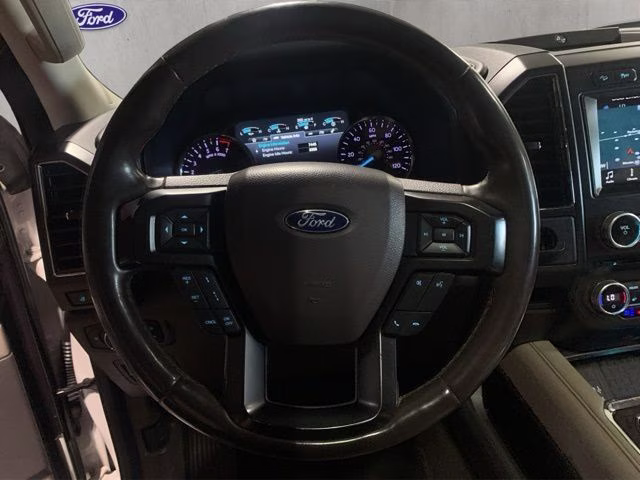 2018 White Platinum Clearcoat Metallic Ford Expedition Max Limited 4X4 SUV