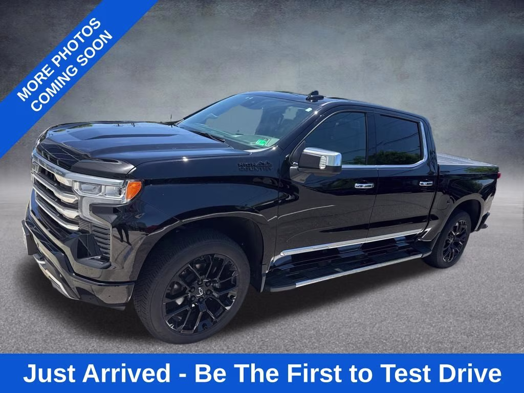 2025 Black Chevrolet Silverado 1500 High Country 4X4 Truck