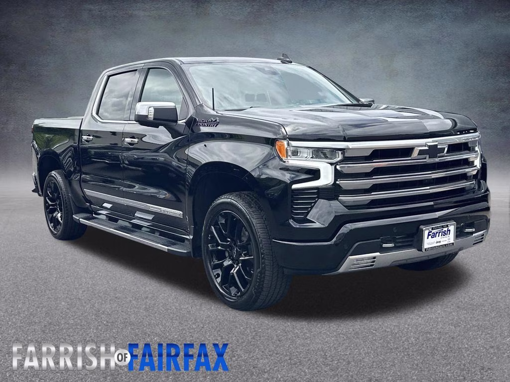 2025 Black Chevrolet Silverado 1500 High Country 4X4 Truck