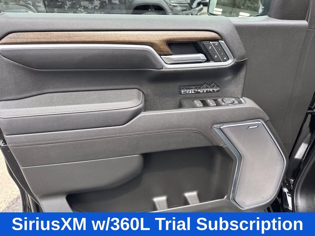 2025 Black Chevrolet Silverado 1500 High Country 4X4 Truck