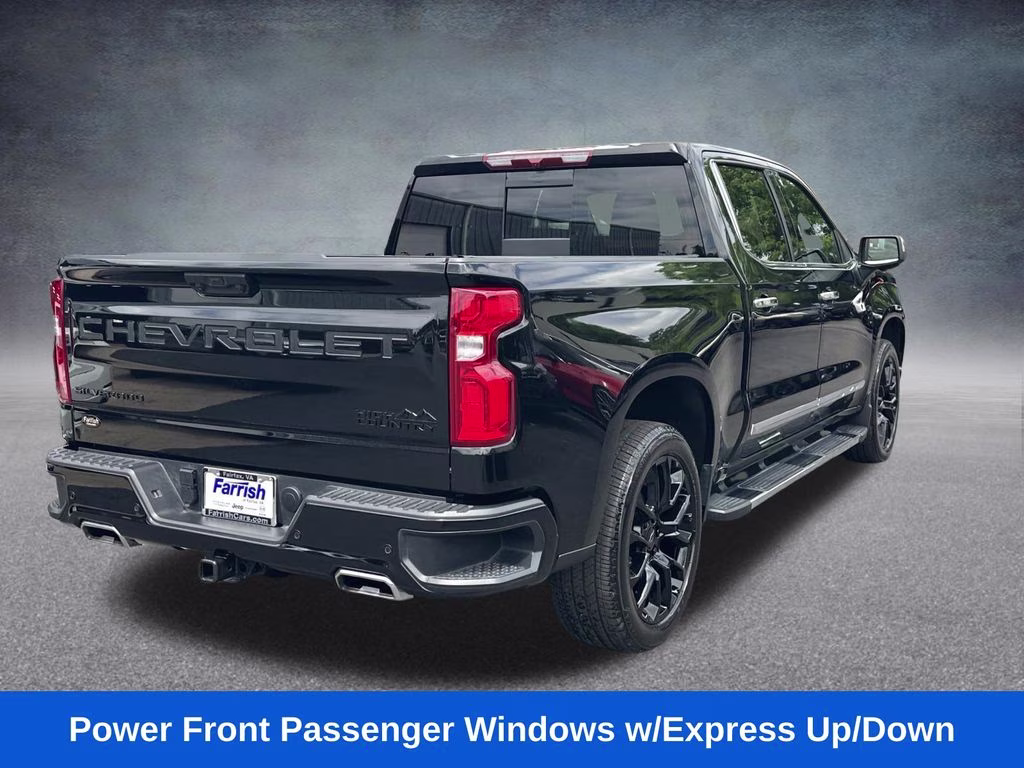 2025 Black Chevrolet Silverado 1500 High Country 4X4 Truck