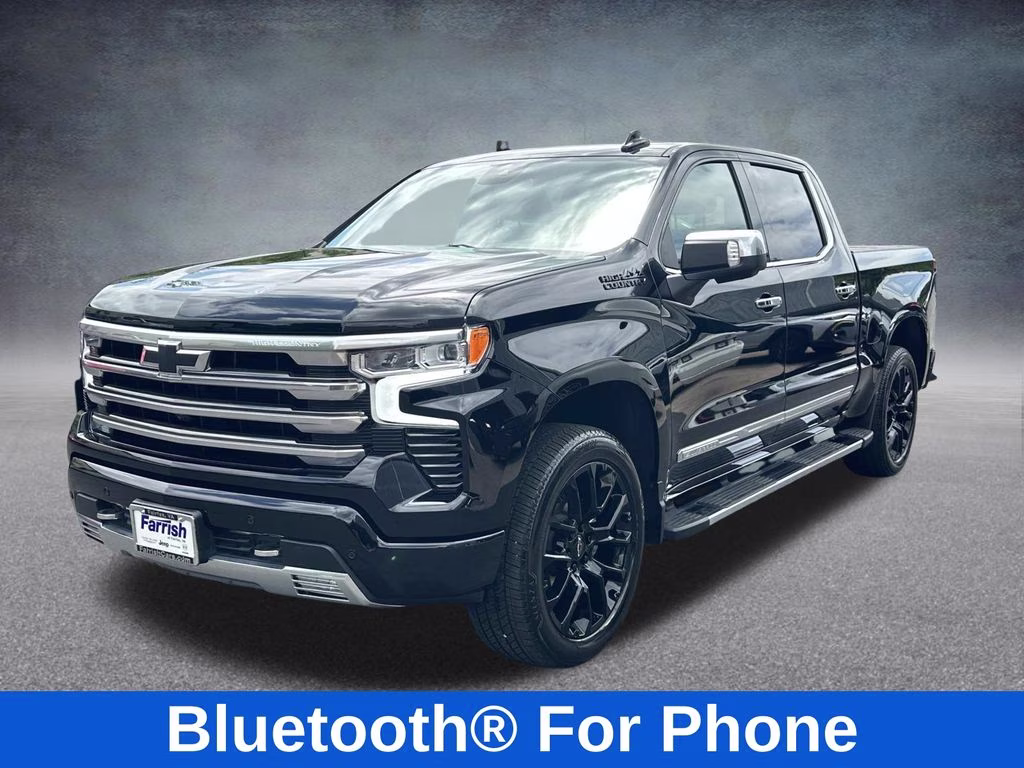 2025 Black Chevrolet Silverado 1500 High Country 4X4 Truck