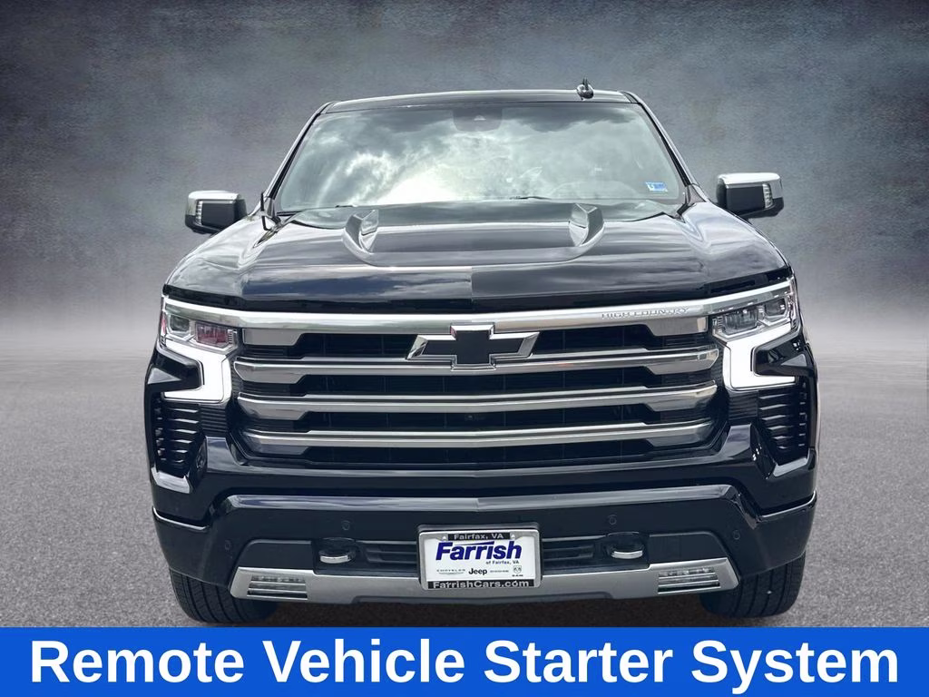 2025 Black Chevrolet Silverado 1500 High Country 4X4 Truck
