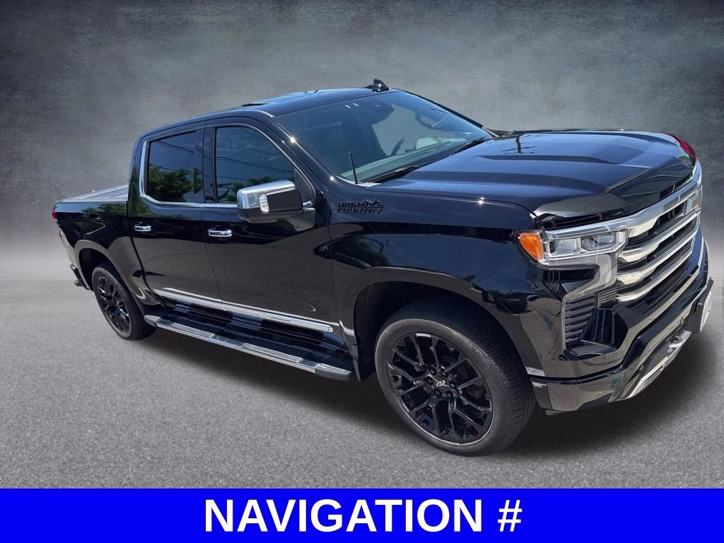 2025 Black Chevrolet Silverado 1500 High Country 4X4 Truck