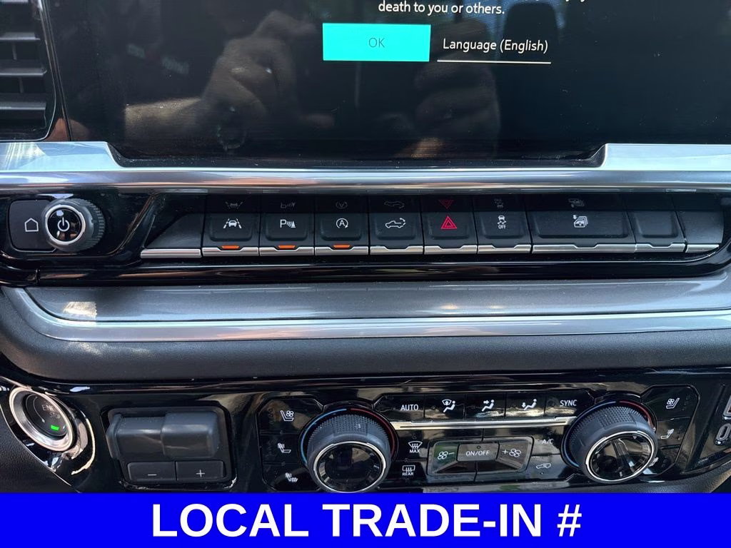 2025 Black Chevrolet Silverado 1500 High Country 4X4 Truck