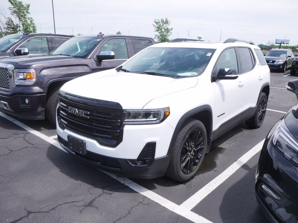 2023 Summit White GMC Acadia SLT AWD SUV