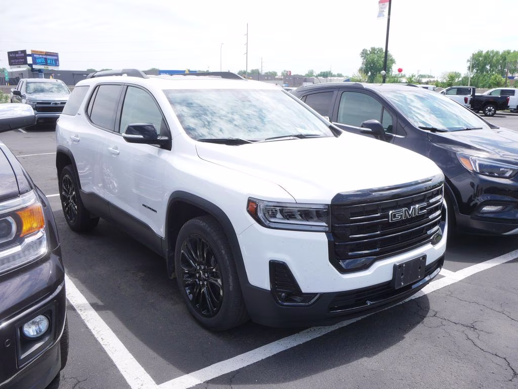 2023 Summit White GMC Acadia SLT AWD SUV