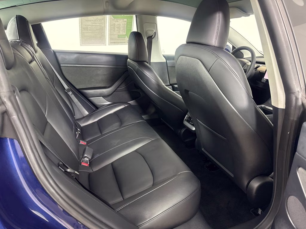 2023 Blue Tesla Model 3 Base RWD Sedan