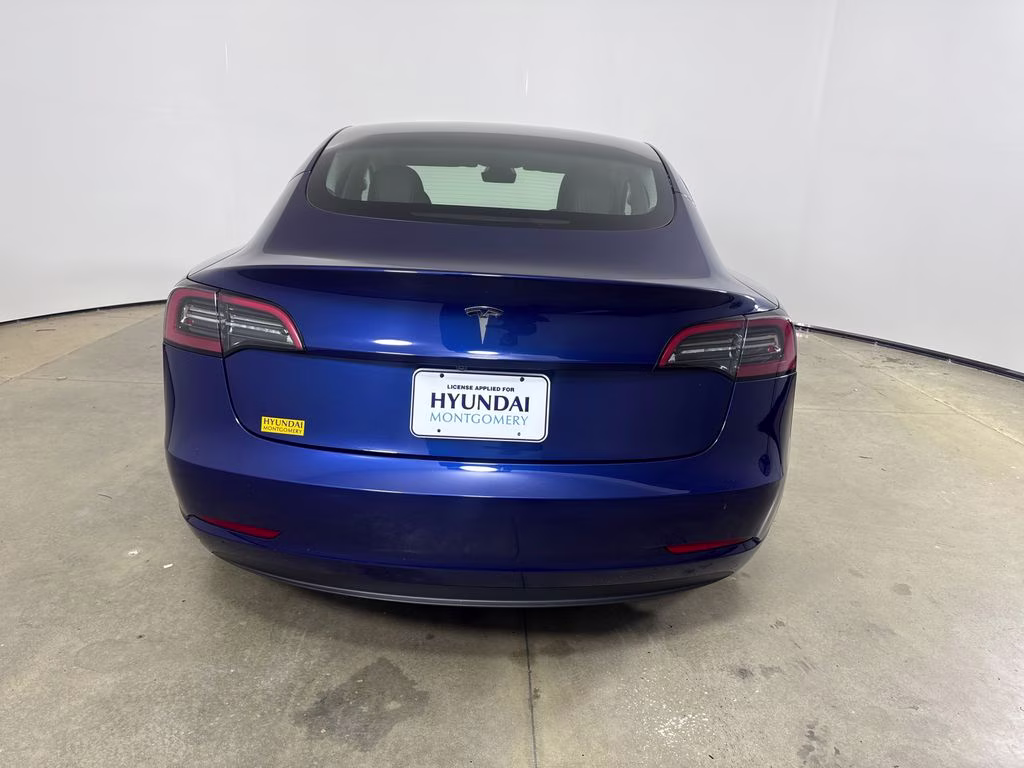 2023 Blue Tesla Model 3 Base RWD Sedan