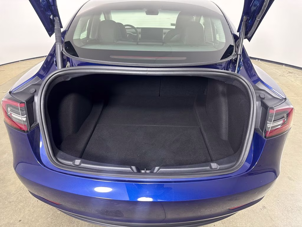 2023 Blue Tesla Model 3 Base RWD Sedan