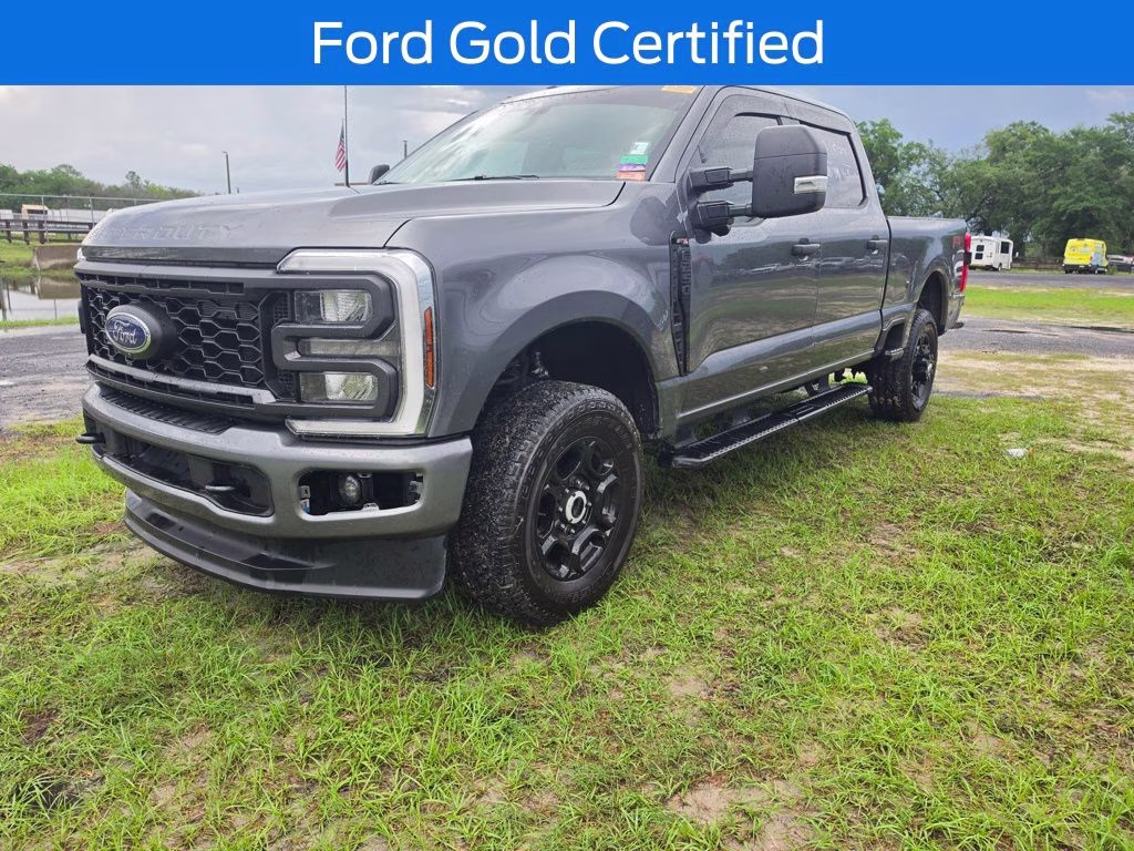 2025 Gray Metallic Ford Super Duty F-250 SRW XL 4X4 Truck