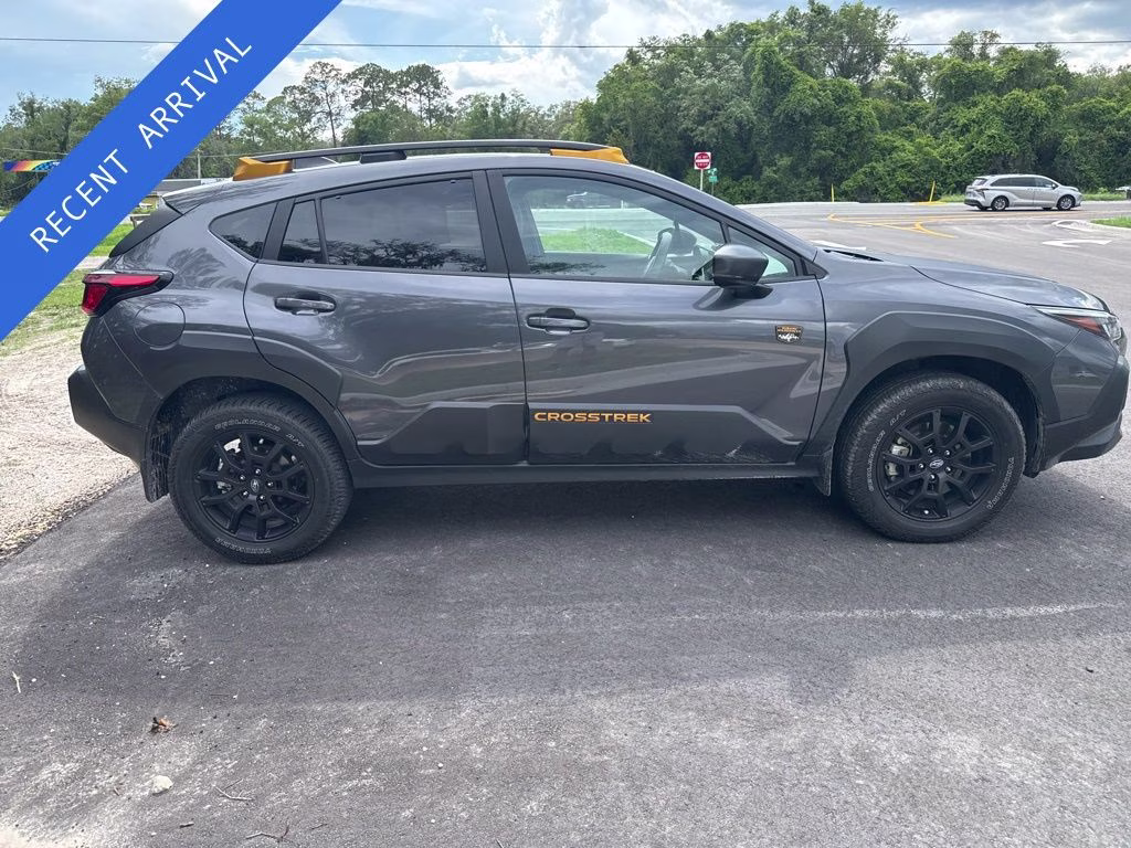 2024 Gray Metallic Subaru Crosstrek Wilderness AWD SUV