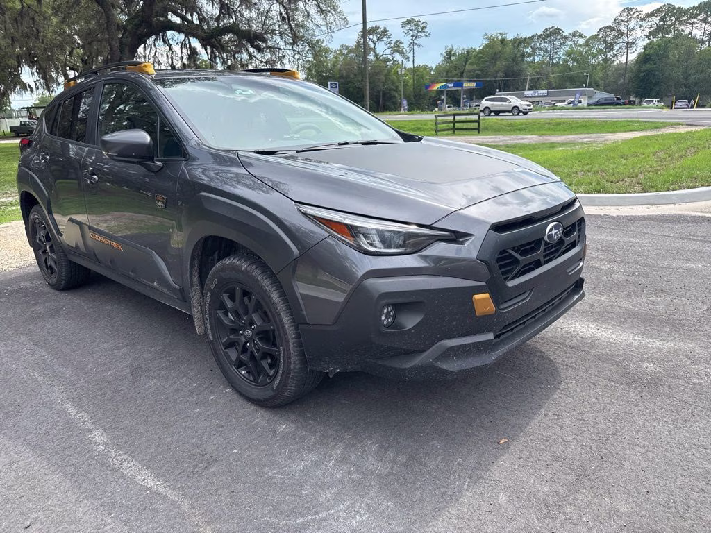 2024 Gray Metallic Subaru Crosstrek Wilderness AWD SUV