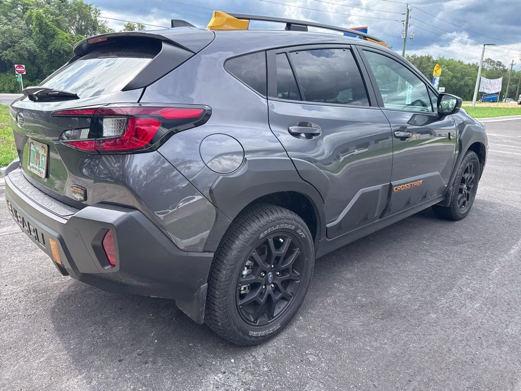 2024 Gray Metallic Subaru Crosstrek Wilderness AWD SUV