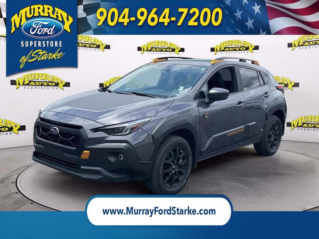 2024 Magnetite Gray Metallic Subaru Crosstrek Wilderness AWD SUV