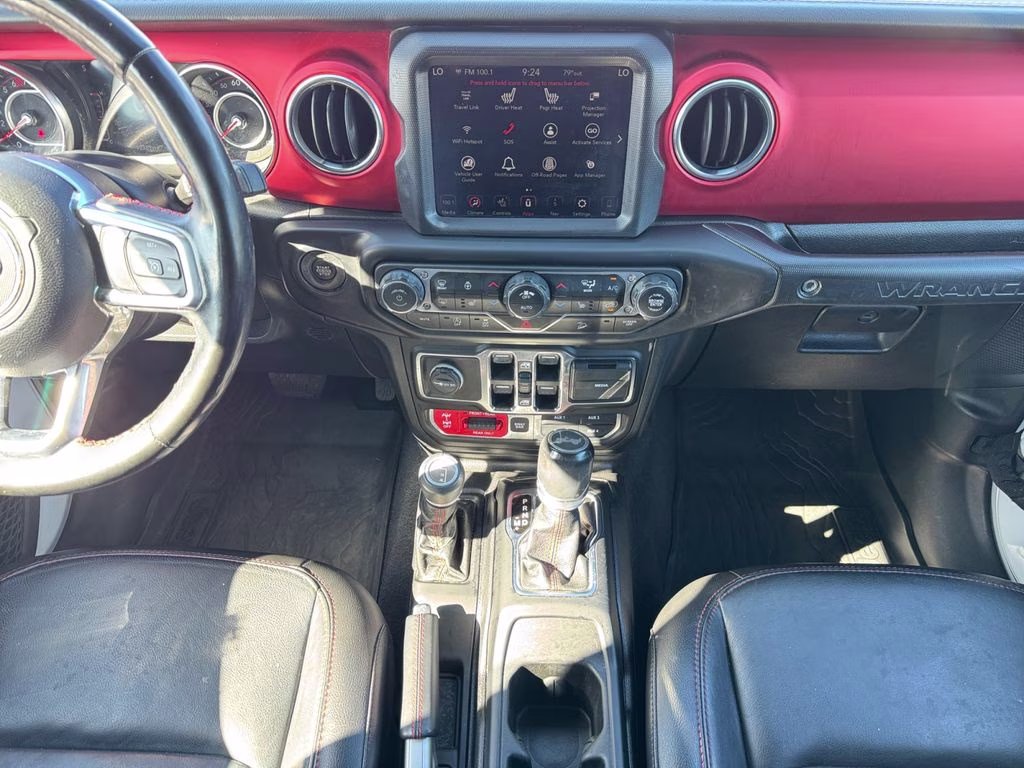 2020 Bright White Clearcoat Jeep Wrangler Unlimited Rubicon 4X4 SUV