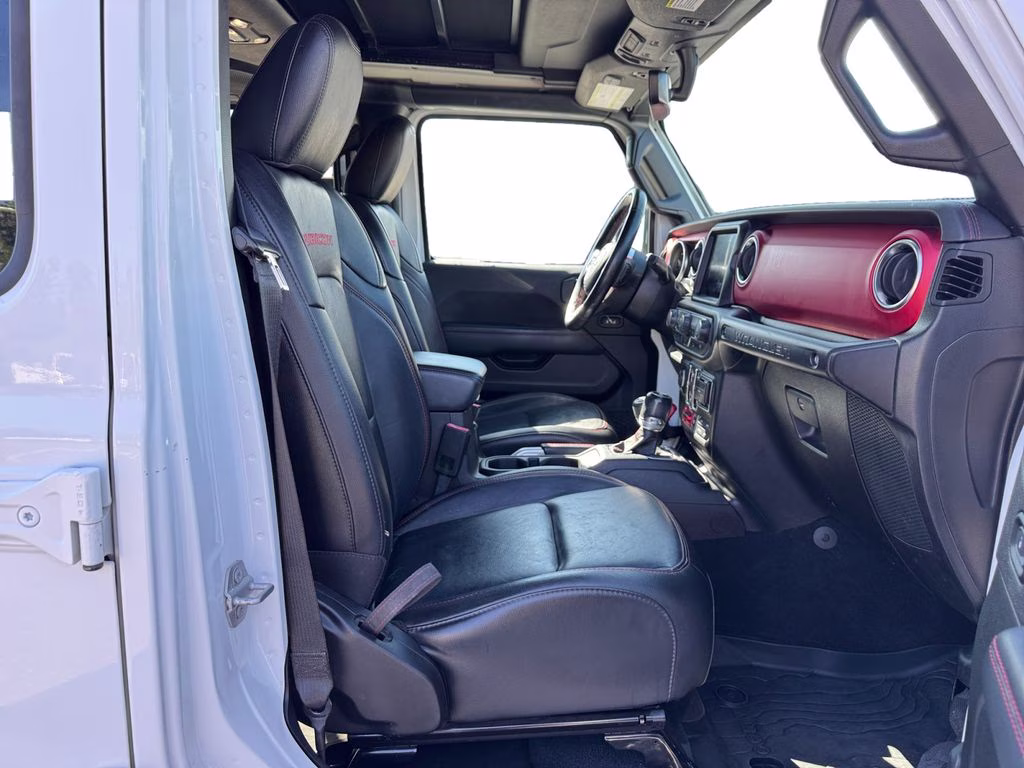 2020 Bright White Clearcoat Jeep Wrangler Unlimited Rubicon 4X4 SUV