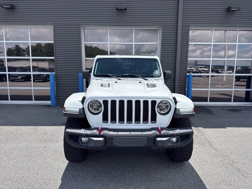 2020 Bright White Clearcoat Jeep Wrangler Unlimited Rubicon 4X4 SUV