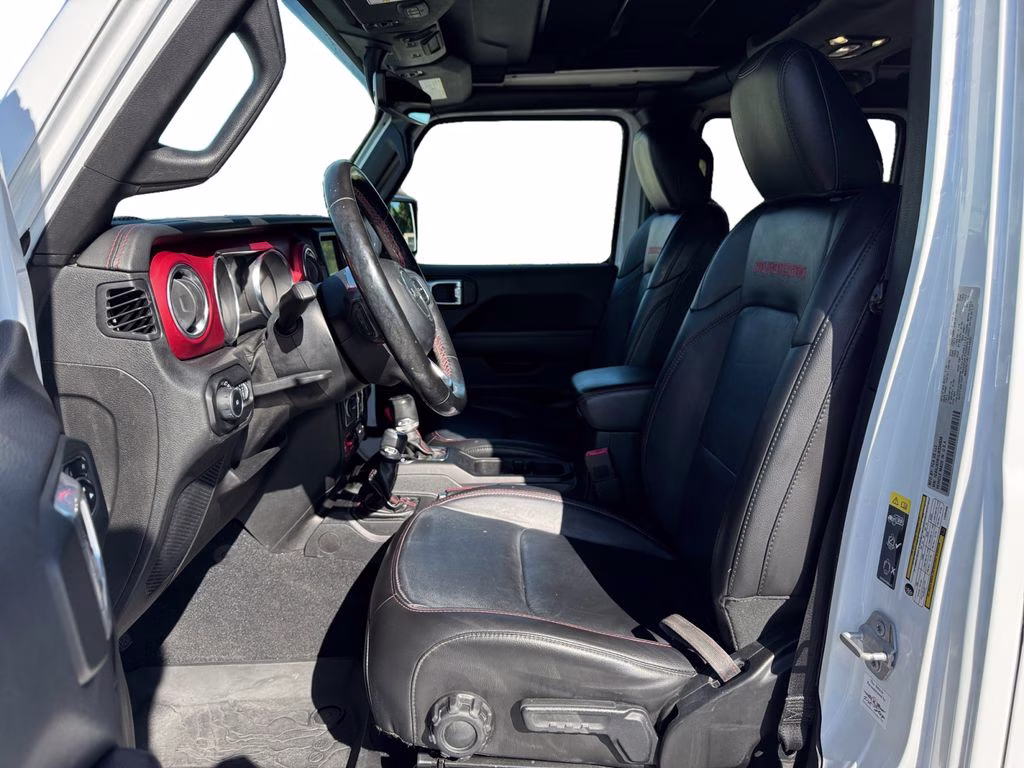 2020 Bright White Clearcoat Jeep Wrangler Unlimited Rubicon 4X4 SUV