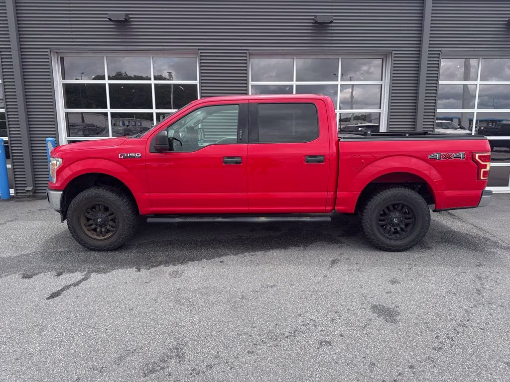 2018 Race Red Ford F-150 XLT 4X4 Truck