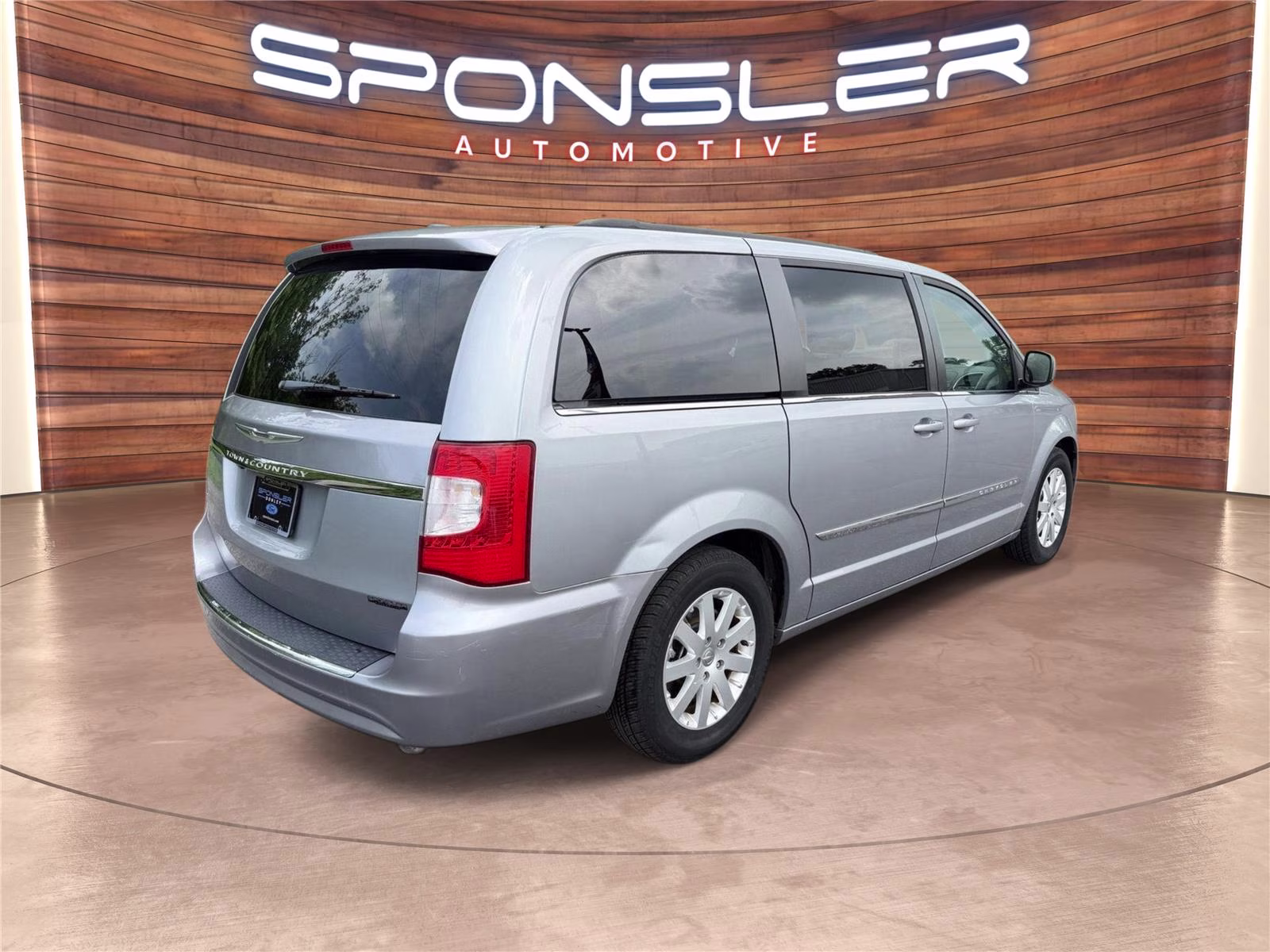 2015 Billet Silver Metallic Clearcoat Chrysler Town & Country Touring FWD Van