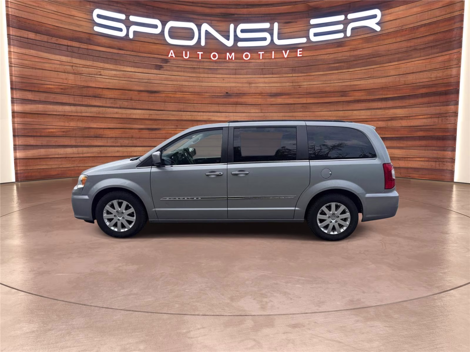 2015 Billet Silver Metallic Clearcoat Chrysler Town & Country Touring FWD Van