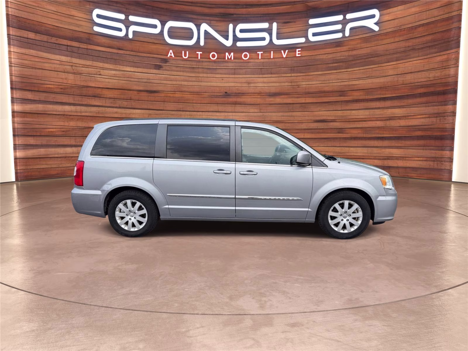 2015 Billet Silver Metallic Clearcoat Chrysler Town & Country Touring FWD Van