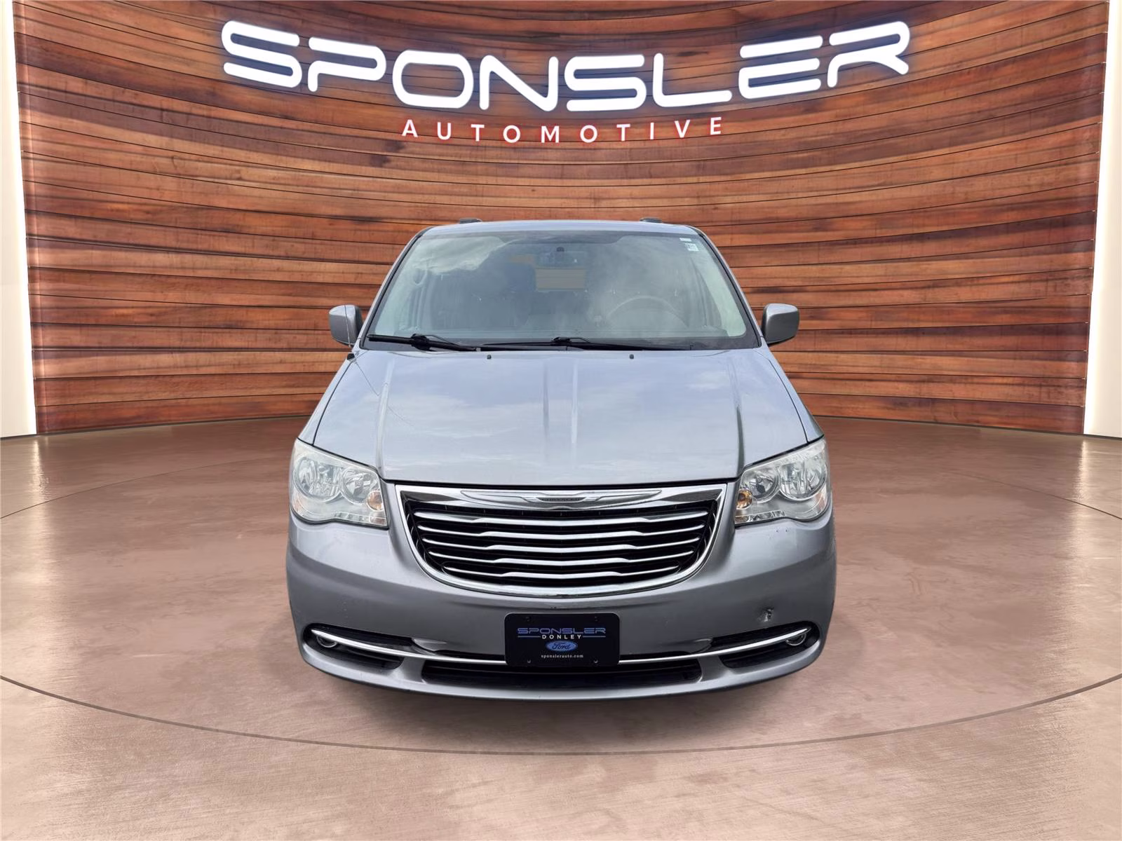 2015 Billet Silver Metallic Clearcoat Chrysler Town & Country Touring FWD Van