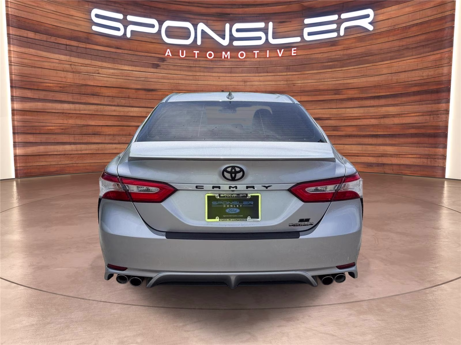 2020 Celestial Silver Metallic Toyota Camry SE FWD Sedan