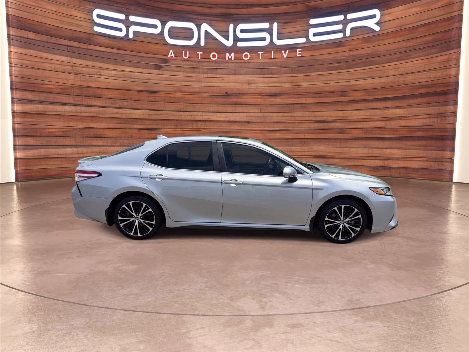 2020 Celestial Silver Metallic Toyota Camry SE FWD Sedan