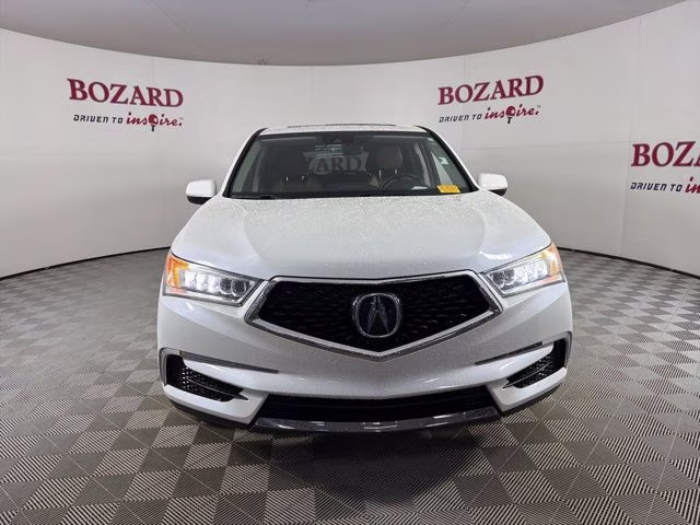 2018 White Acura MDX 3.5L w/Technology Package FWD SUV