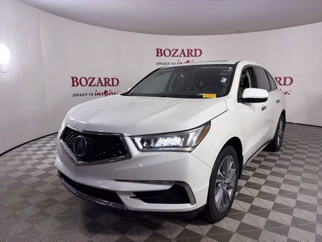 2018 White Acura MDX 3.5L w/Technology Package FWD SUV