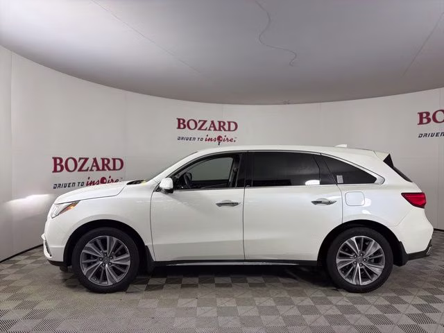 2018 White Acura MDX 3.5L w/Technology Package FWD SUV