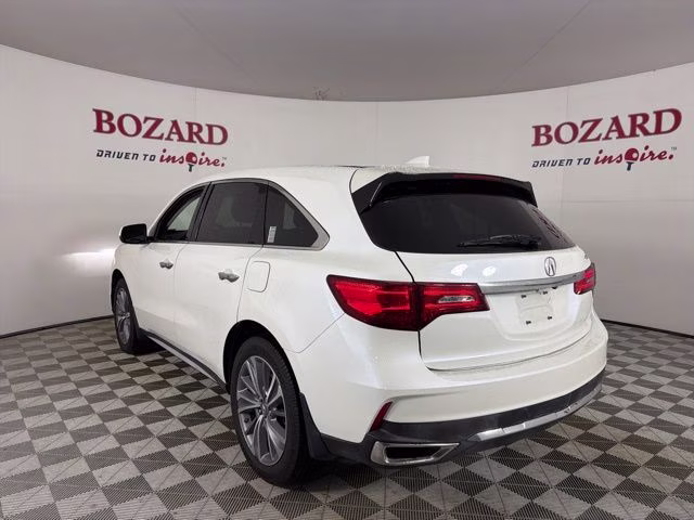 2018 White Acura MDX 3.5L w/Technology Package FWD SUV