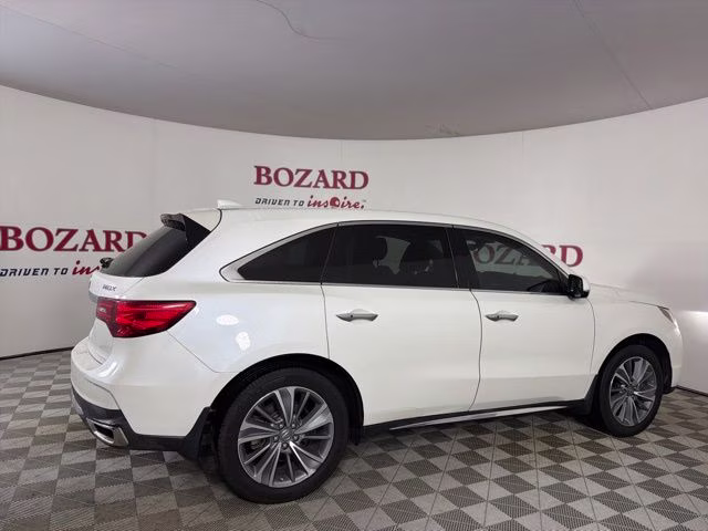2018 White Acura MDX 3.5L w/Technology Package FWD SUV