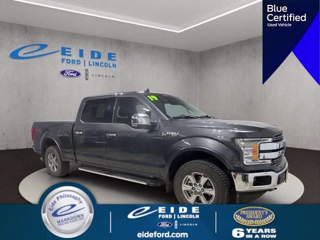 2019 Magnetic Metallic Ford F-150 Lariat 4X4 Truck