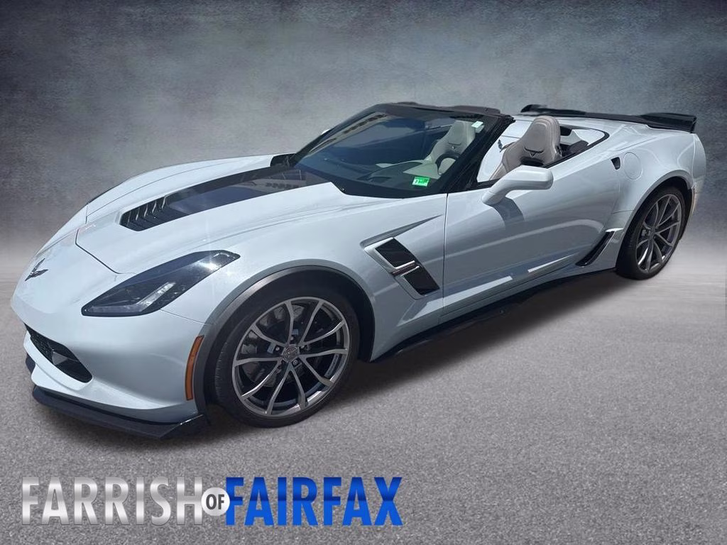 2019 Ceramic Matrix Gray Metallic Chevrolet Corvette Grand Sport RWD Convertible