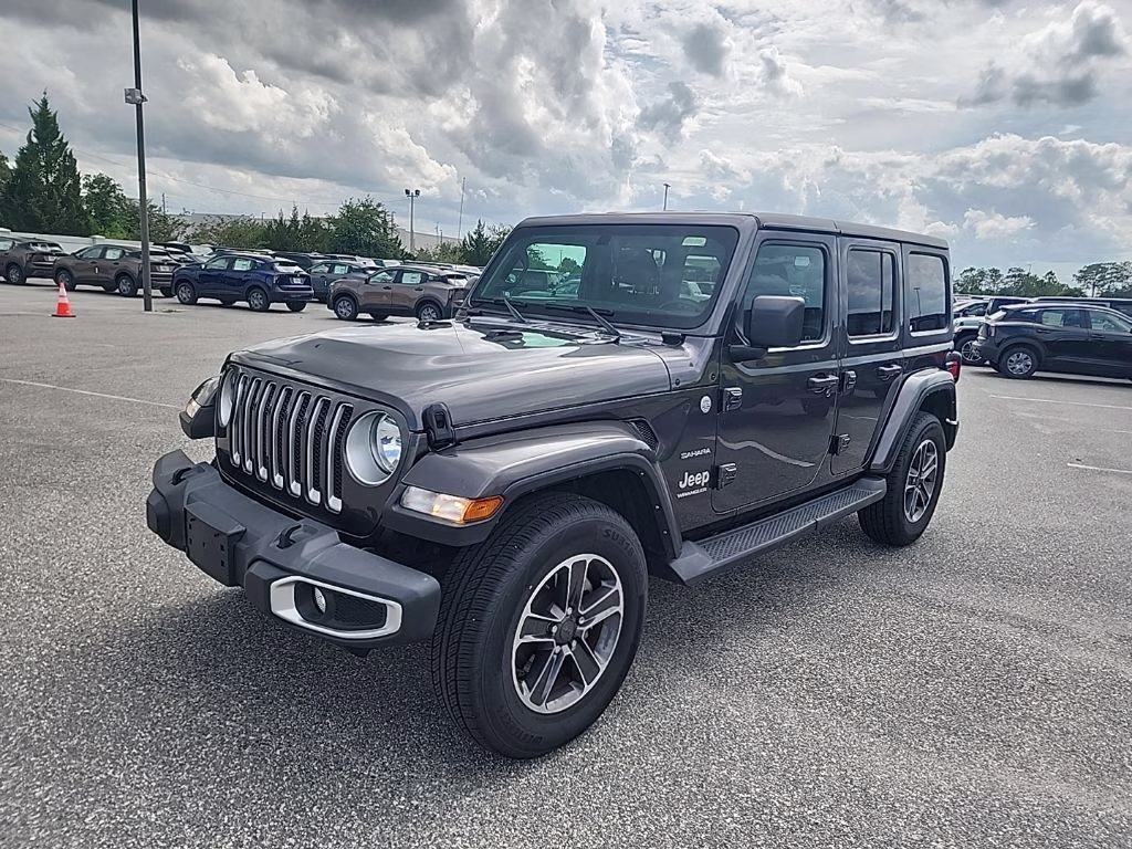 2023 Sarge Green Clearcoat Jeep Wrangler Sahara 4X4 SUV