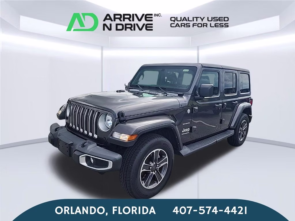 2023 Sarge Green Clearcoat Jeep Wrangler Sahara 4X4 SUV
