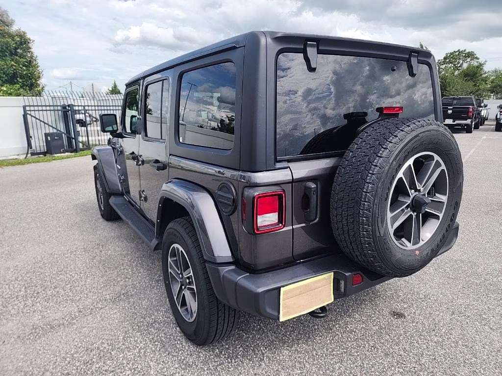 2023 Sarge Green Clearcoat Jeep Wrangler Sahara 4X4 SUV