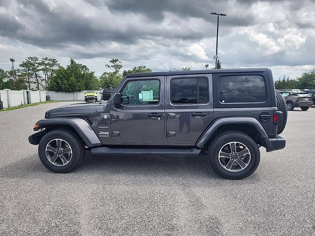 2023 Sarge Green Clearcoat Jeep Wrangler Sahara 4X4 SUV